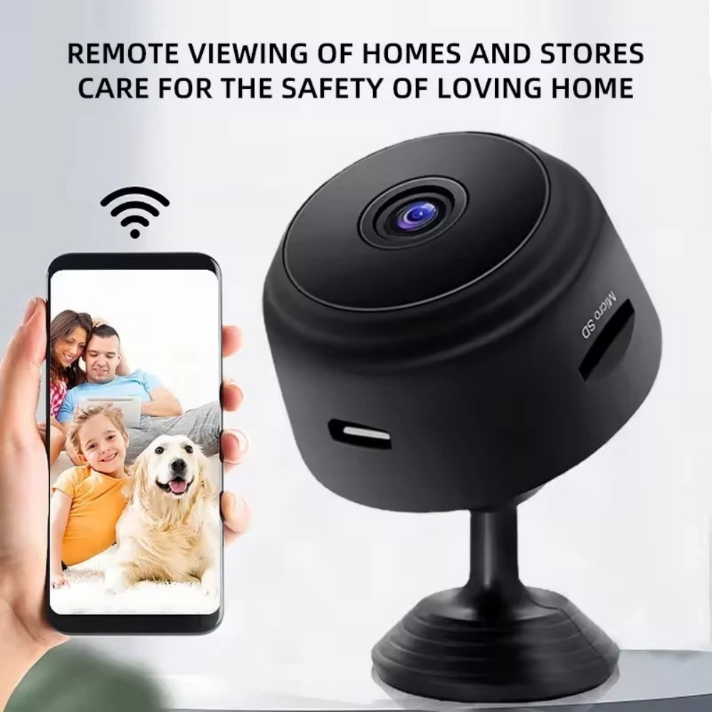 Home Security Premium - Câmera Mini WiFi 1080P HD com