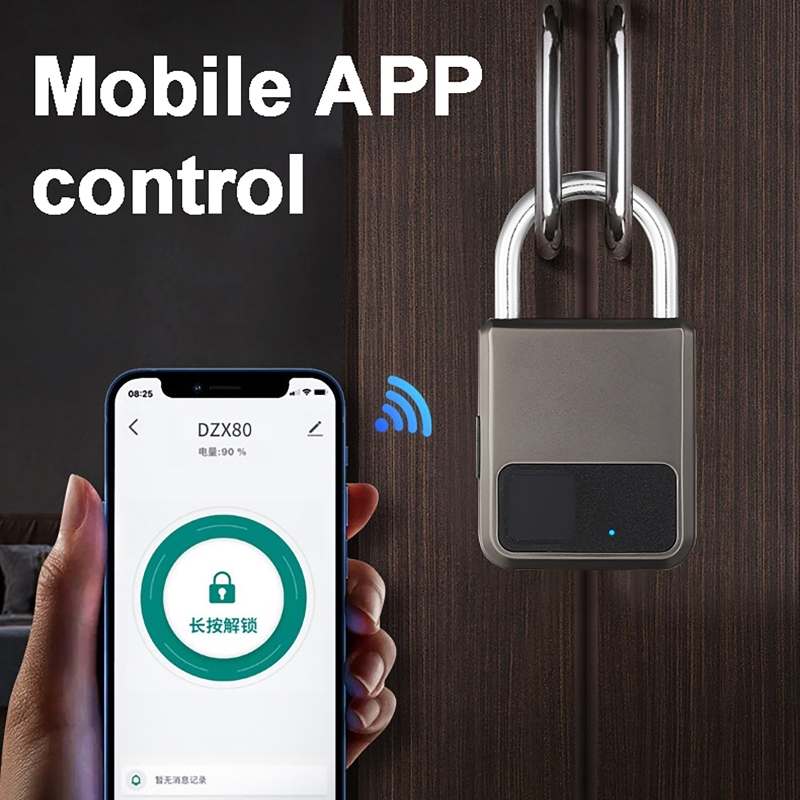 Home Security App - Tuya cadeado inteligente com 20 números,