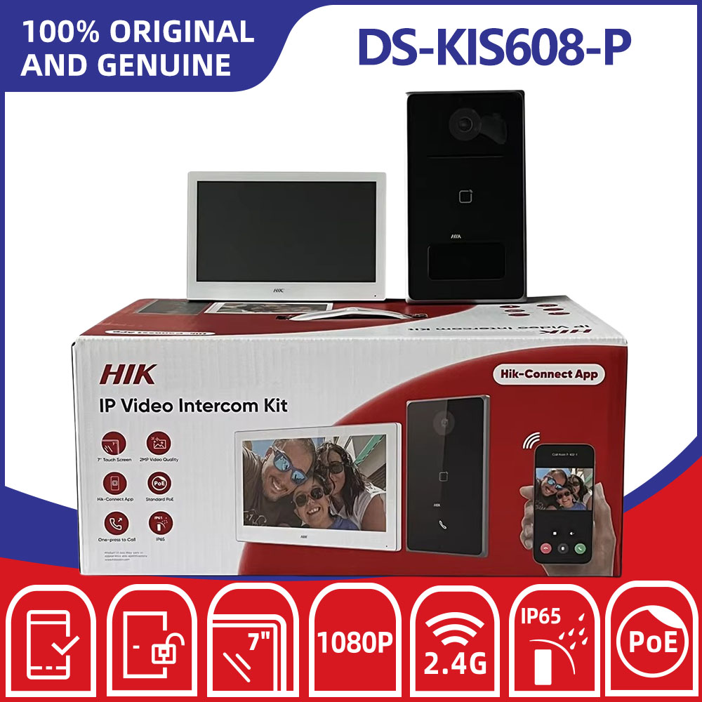 Home Security System Hikvision - Kit de Intercomunicação por Vídeo IP
