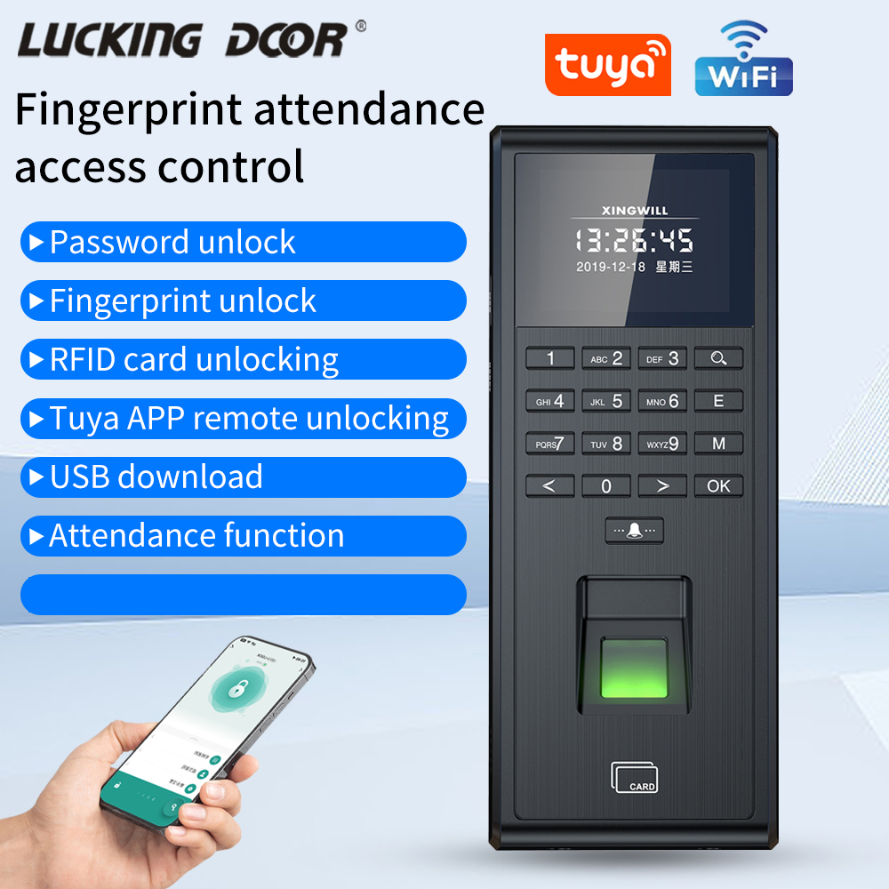 Home Security App - Tuya inteligente biométrico reconhecimento de impressão