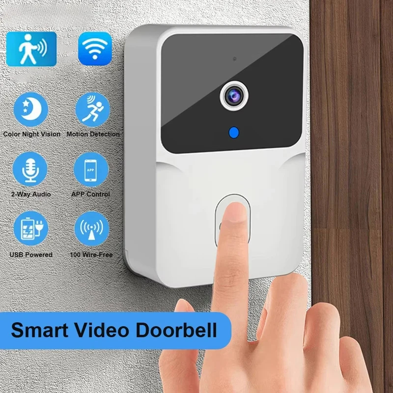 Home Security Premium - Campainha de Vídeo WiFi Inteligente para