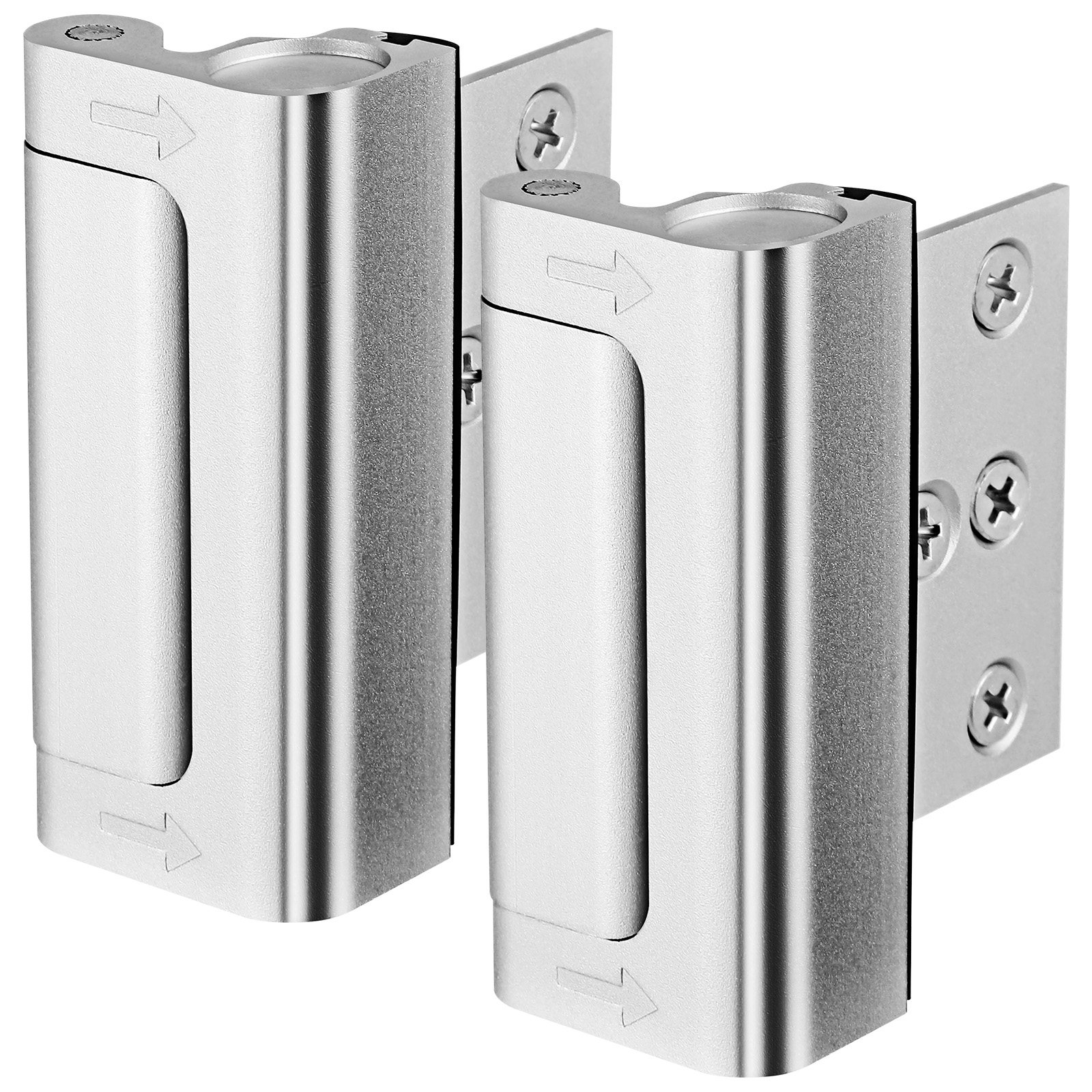 Home Security Door Reinforcement Lock - 2 Peças de Fechadura de Reforço