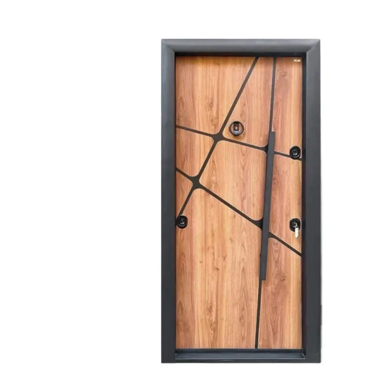 Home Security Project - Porta de Entrada de Aço Antirroubo