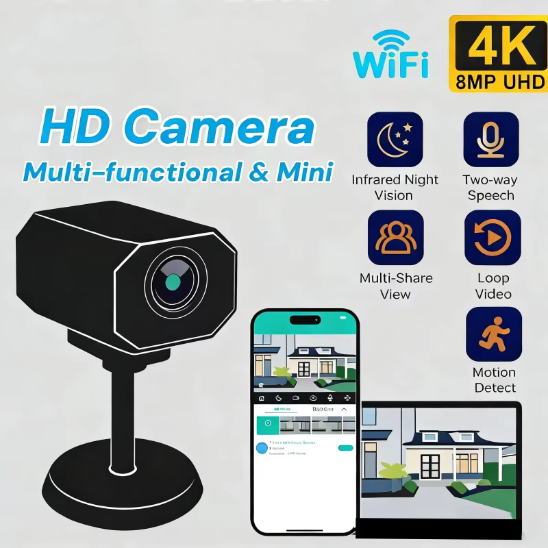 Home Security Hidden Cameras - 4k hd wifi câmera de segurança