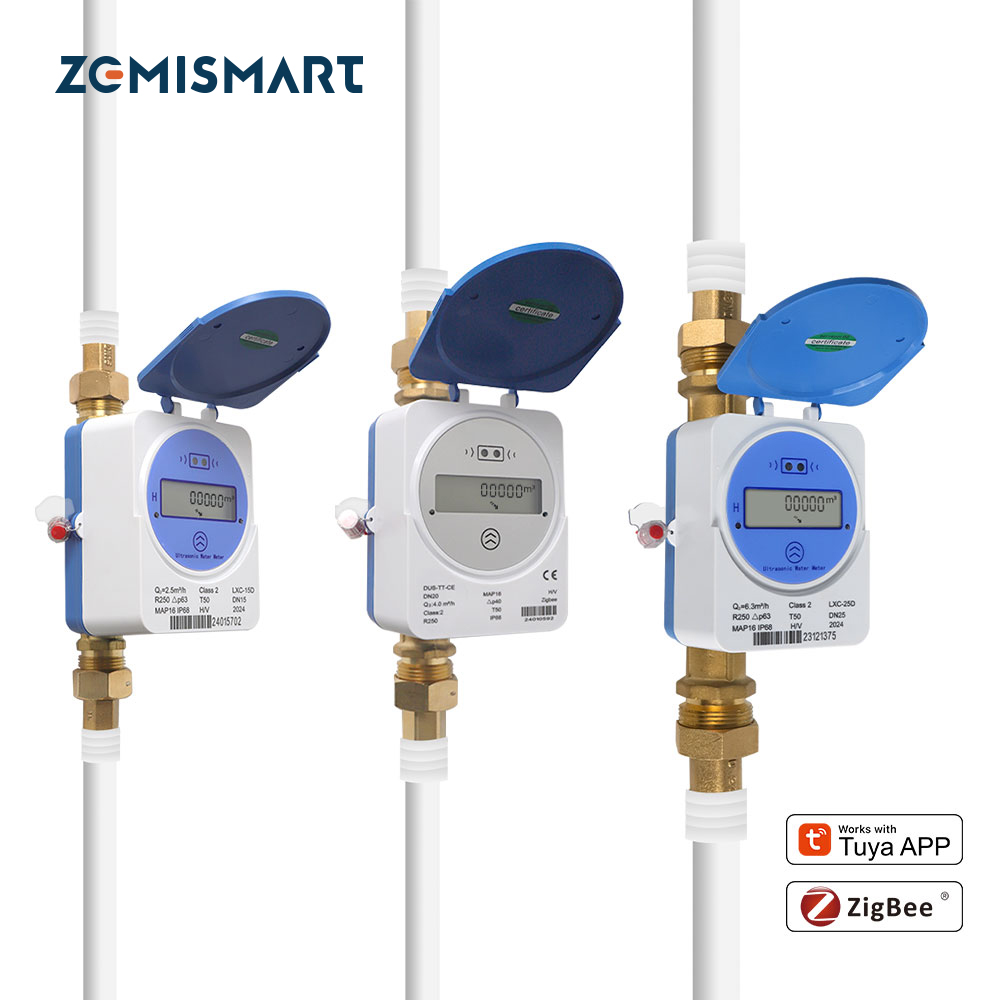 Home Security App - Medidor de Água Ultrassônico Inteligente Zemismart
