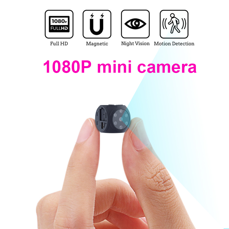 Home Security Hidden Cameras - Mini câmera portátil hd 1080p com