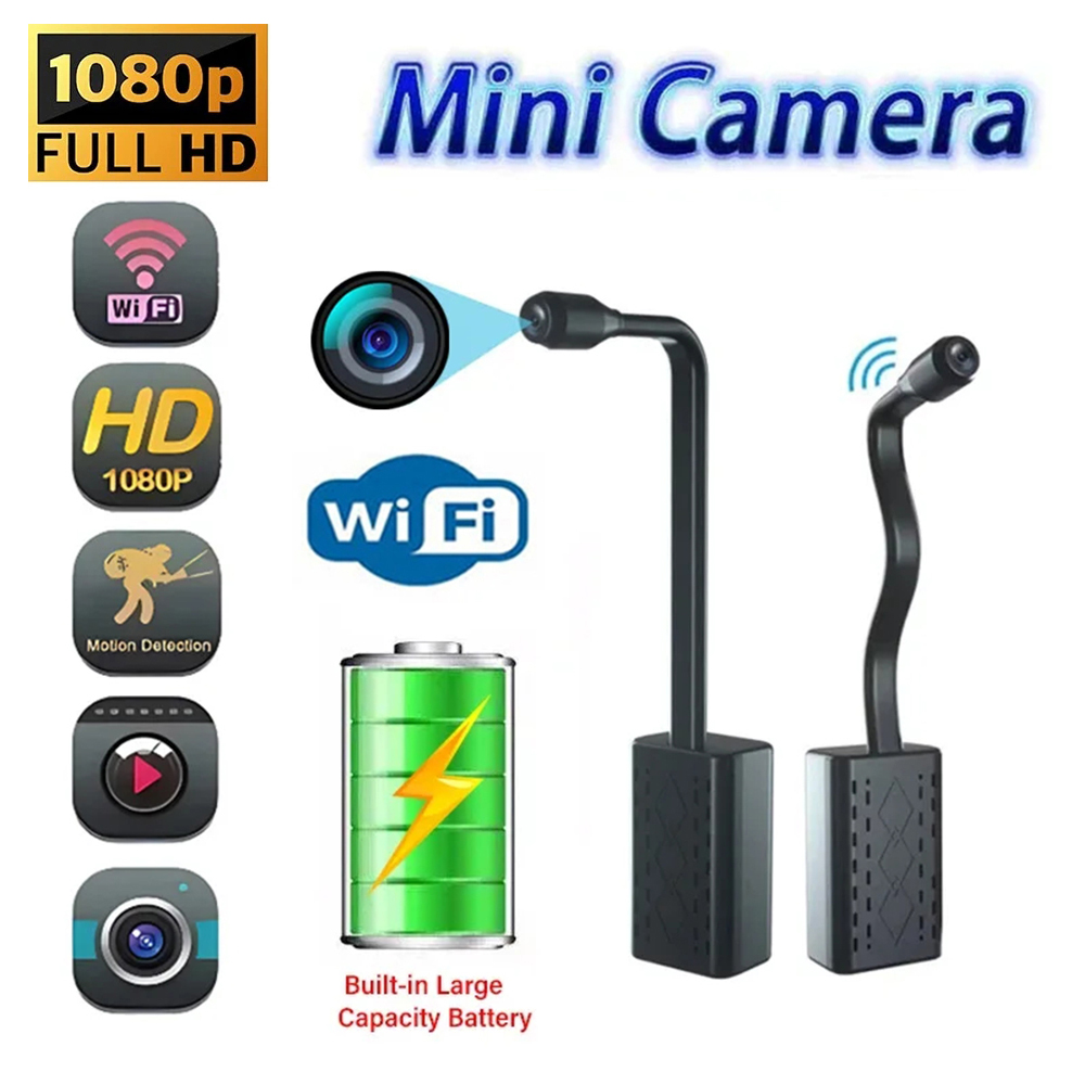 Home Security Hidden Cameras - Hd 1080p mini câmera de detecção