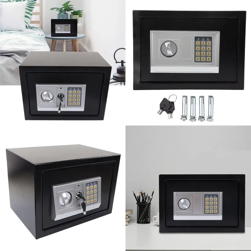 Home Security Usa - Cofre Digital dos EUA com Senha