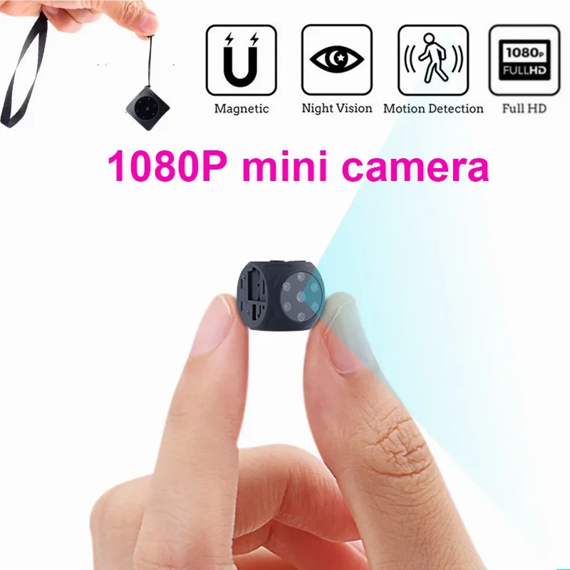Home Security Hidden Cameras - Corpo mini câmera portátil 1080p hd