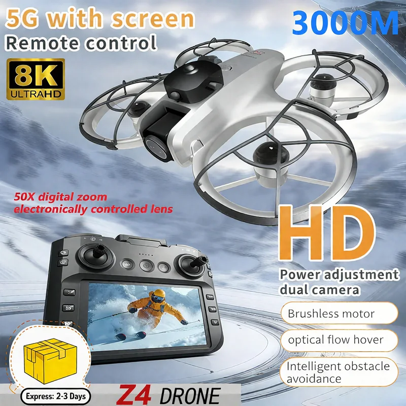 Novo Drone MINI Z4 4K Profissi - Home Security Cameras avaliação e preço