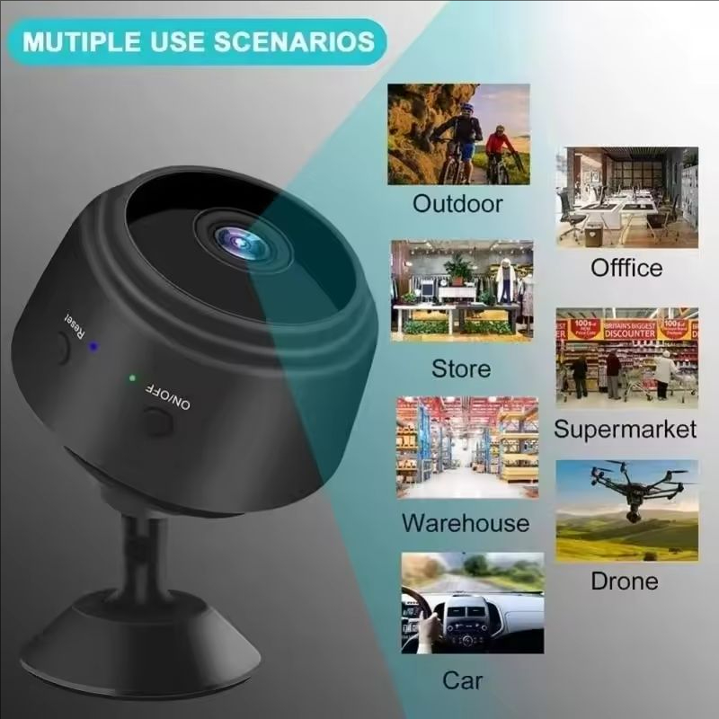 Câmera Mini WiFi 1080P HD com  - Home Security Premium avaliação e preço