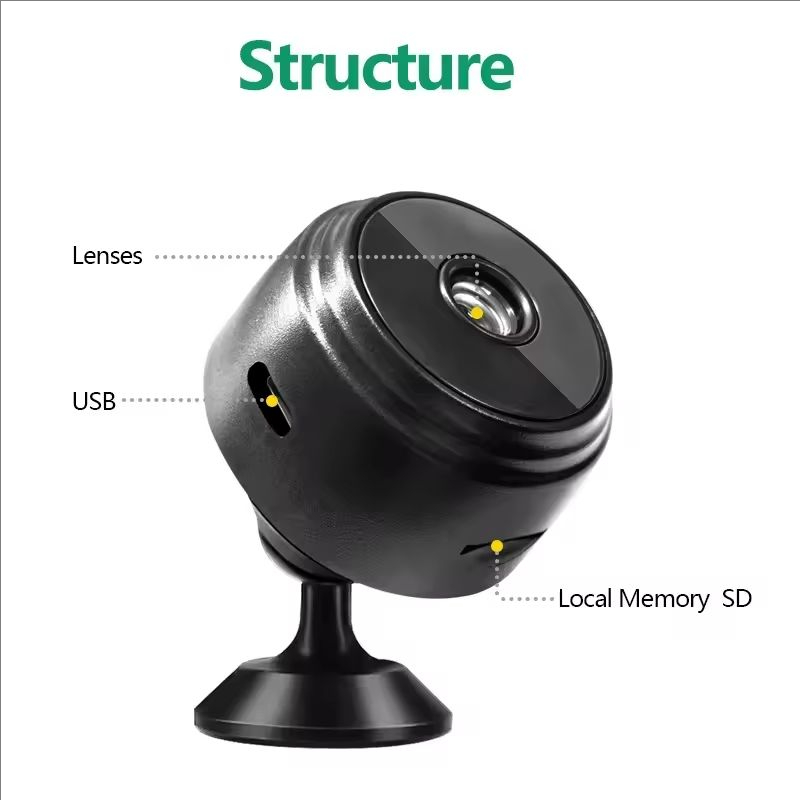 Câmera Mini WiFi 1080P HD com  - Home Security Premium avaliação e preço