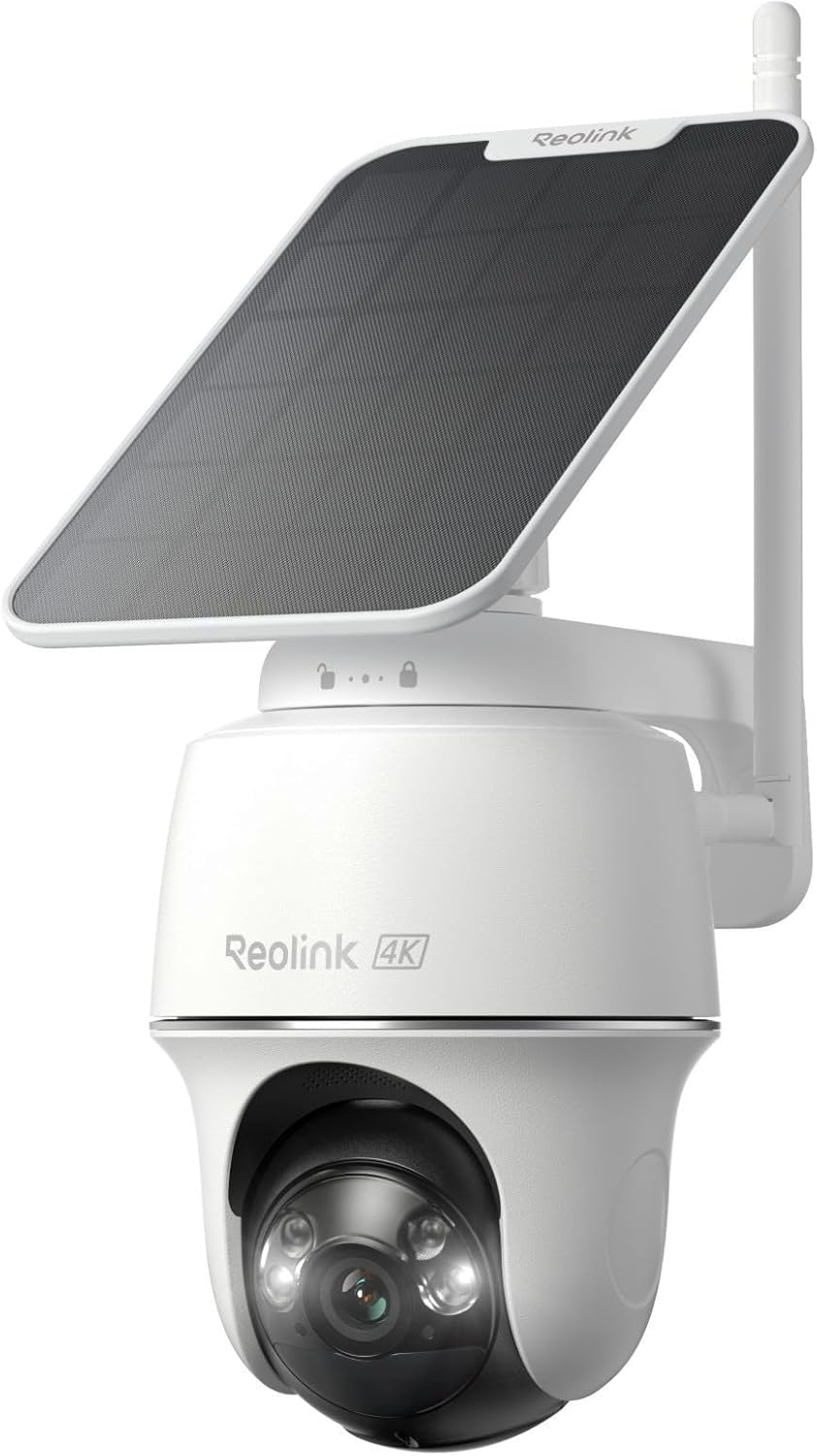 Câmera de Segurança Solar 4K S - Home Security Cameras No Subscription avaliação e preço