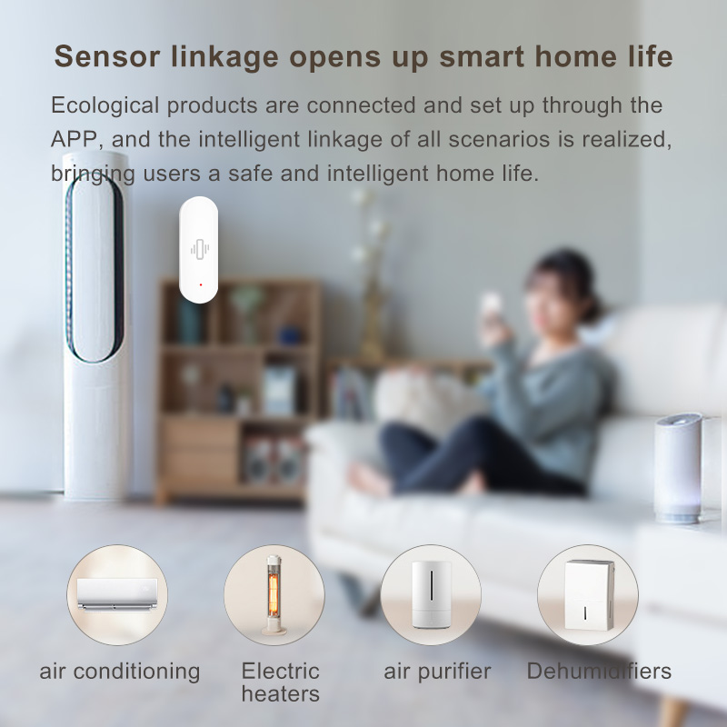 Sensor de Vibração WiFi Tuya,  - Home Security App avaliação e preço