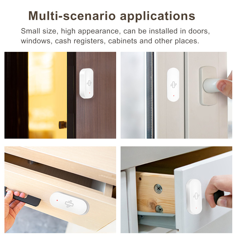 Sensor de Vibração WiFi Tuya,  - Home Security App avaliação e preço