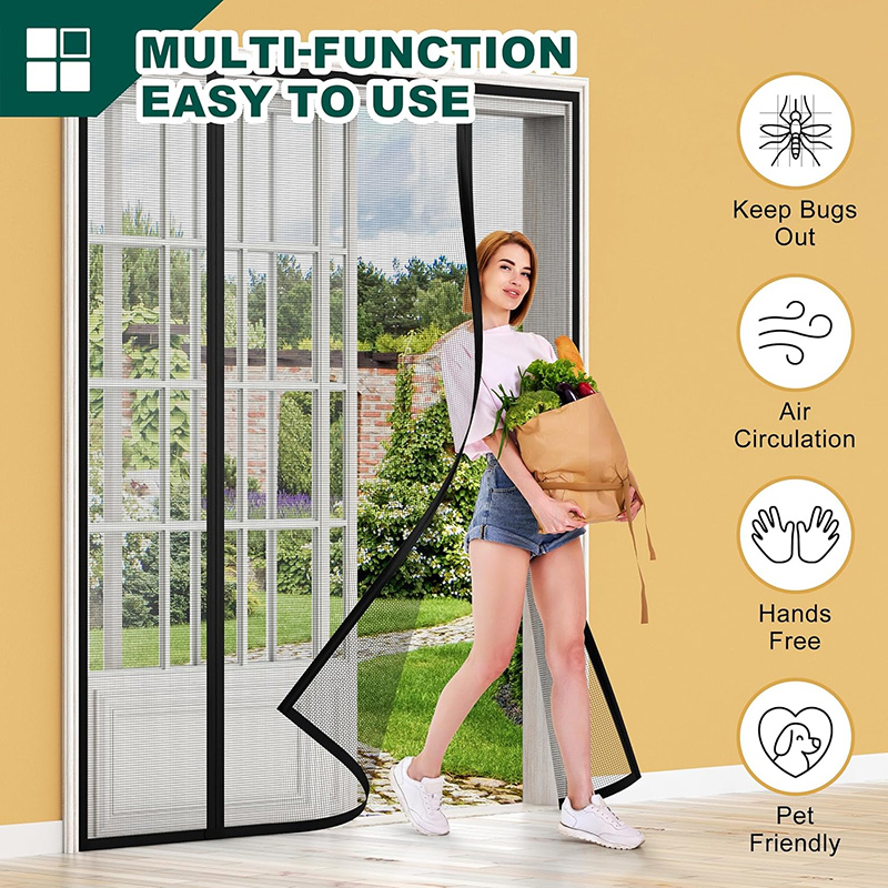Tela Magnética para Porta, Cor - Home Security Door Reinforcement Lock avaliação e preço