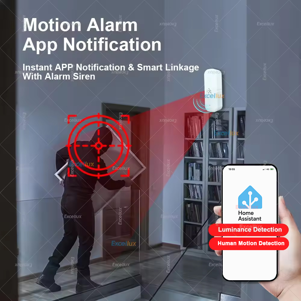Inteligente zigbee sensor de m - Home Security App avaliação e preço