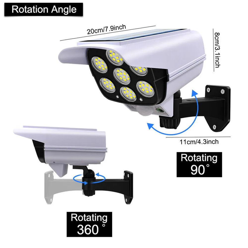 Luz solar ao ar livre sensor d - Home Security Cameras avaliação e preço