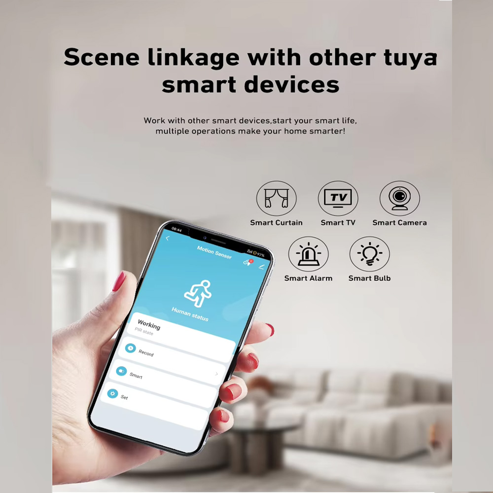 Sensor de Movimento PIR Inteli - Home Security App avaliação e preço