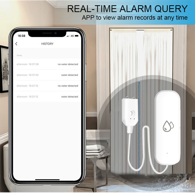 Sensor de Alarme de Vazamento  - Home Security And Monitoring avaliação e preço
