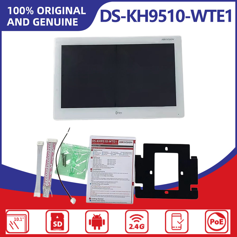 Hikvision DS-KH9510-WTE1(B) Es - Home Security System Hikvision avaliação e preço