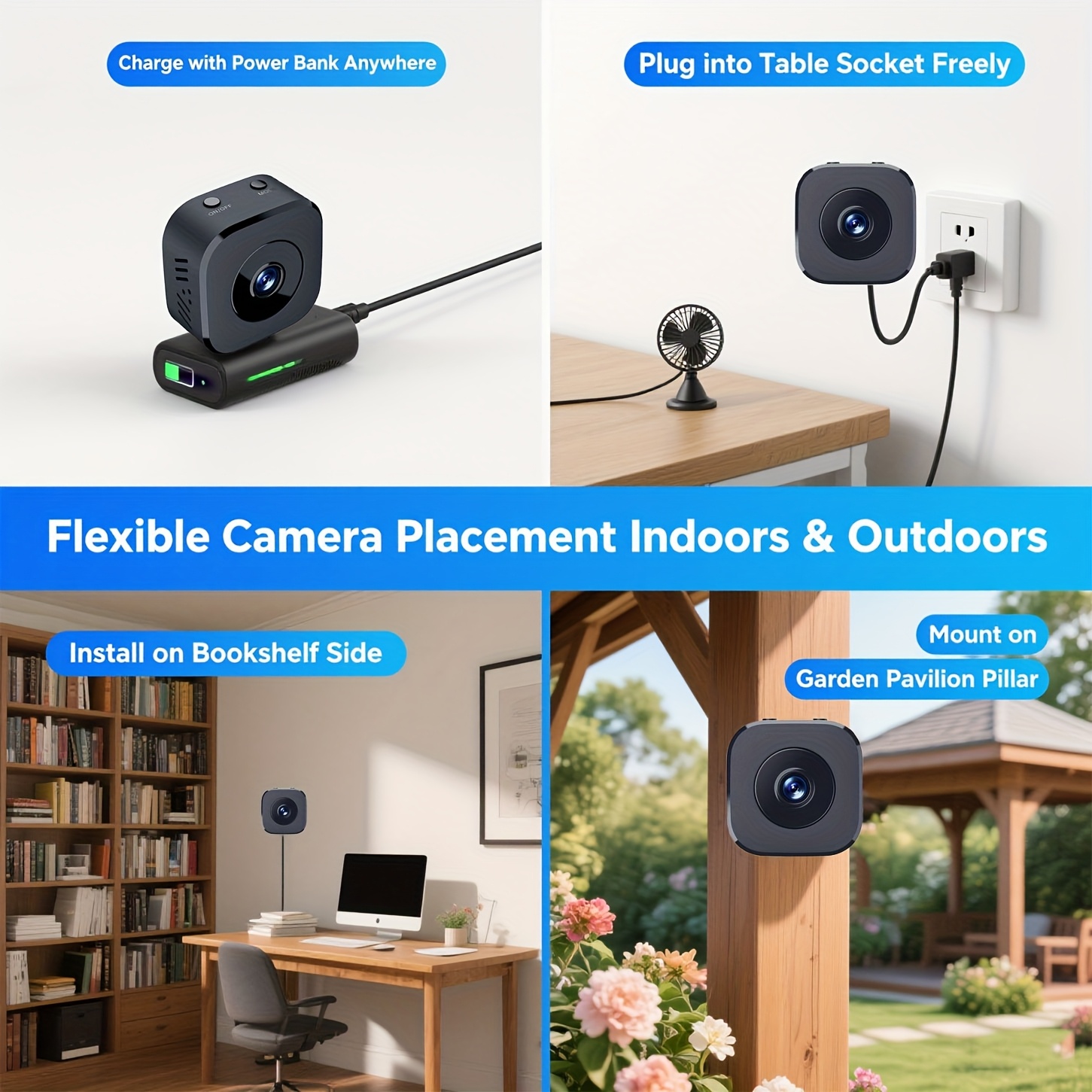 1080p hd mini câmera wi-fi seg - Home Security Cameras avaliação e preço