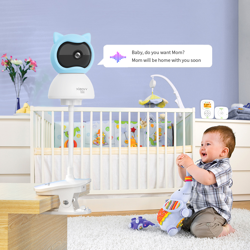 4MP WiFi xiaovv Monitor de beb - Home Security Premium avaliação e preço