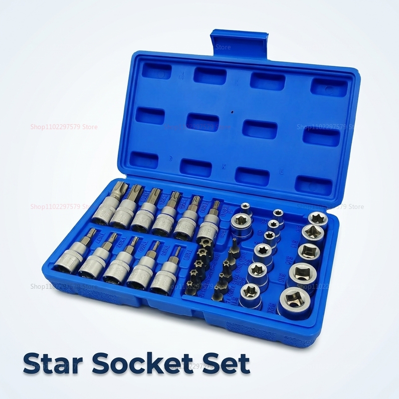 Conjunto de 34 Peças de Soquet - Home Security Project avaliação e preço
