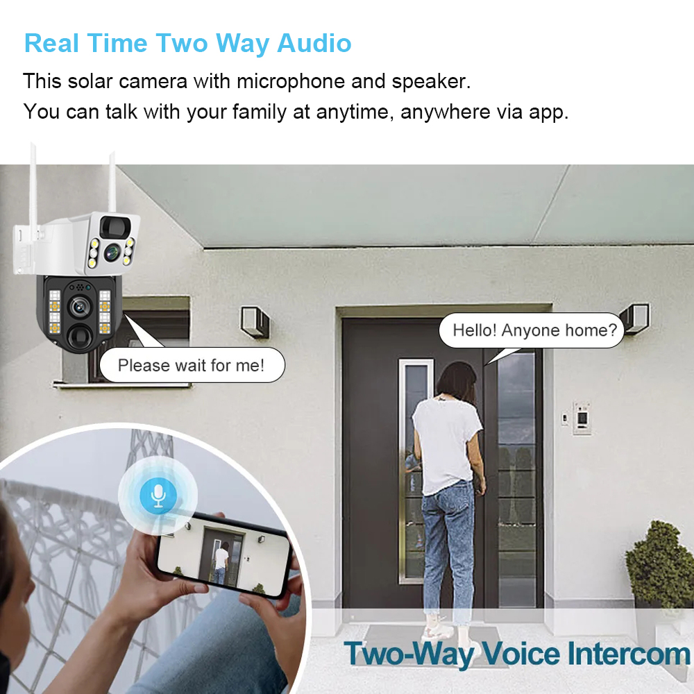 Câmera de vigilância CCTV sola - Home Security Premium avaliação e preço