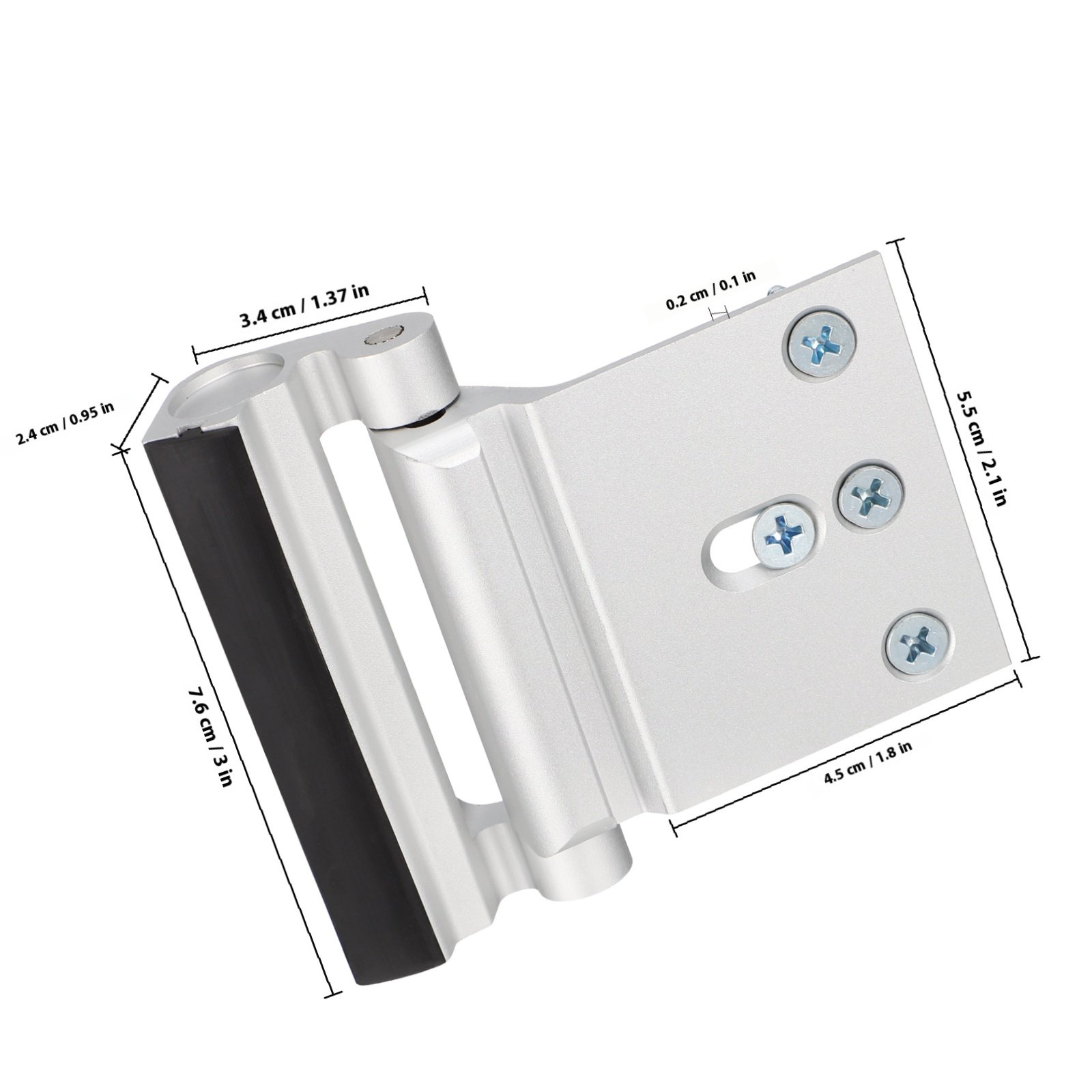 2 Peças de Fechadura de Reforç - Home Security Door Reinforcement Lock avaliação e preço