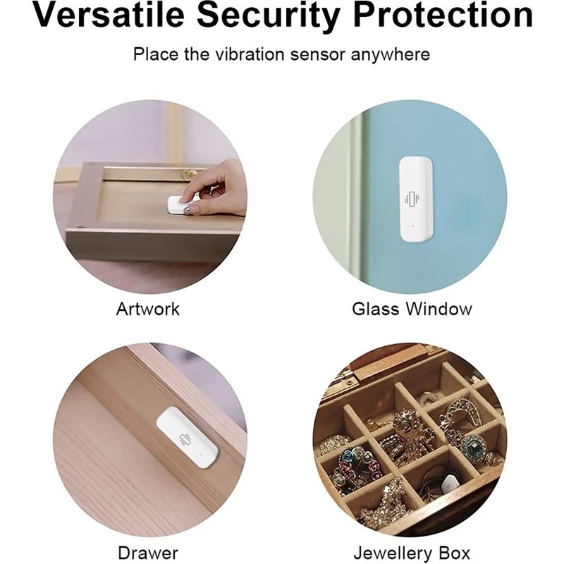 【VALUE MONEY】Sensor de Vibraçã - Home Security App avaliação e preço