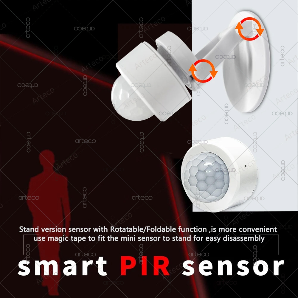 Sensor de Movimento PIR Mini Z - Home Security App avaliação e preço