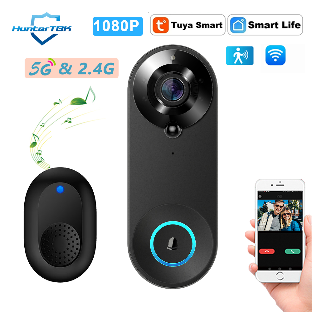 Campainha de Vídeo WiFi 5G 2.4 - Home Security Premium avaliação e preço