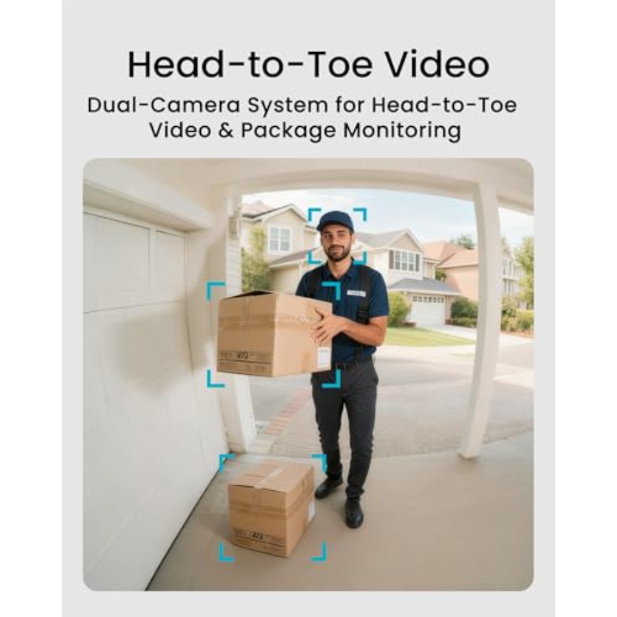 Câmera de campainha sem fio pa - Home Security Cameras No Subscription avaliação e preço