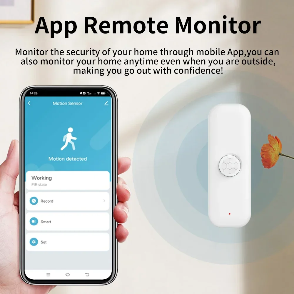 Tuya wifi sensor de movimento  - Home Security App avaliação e preço