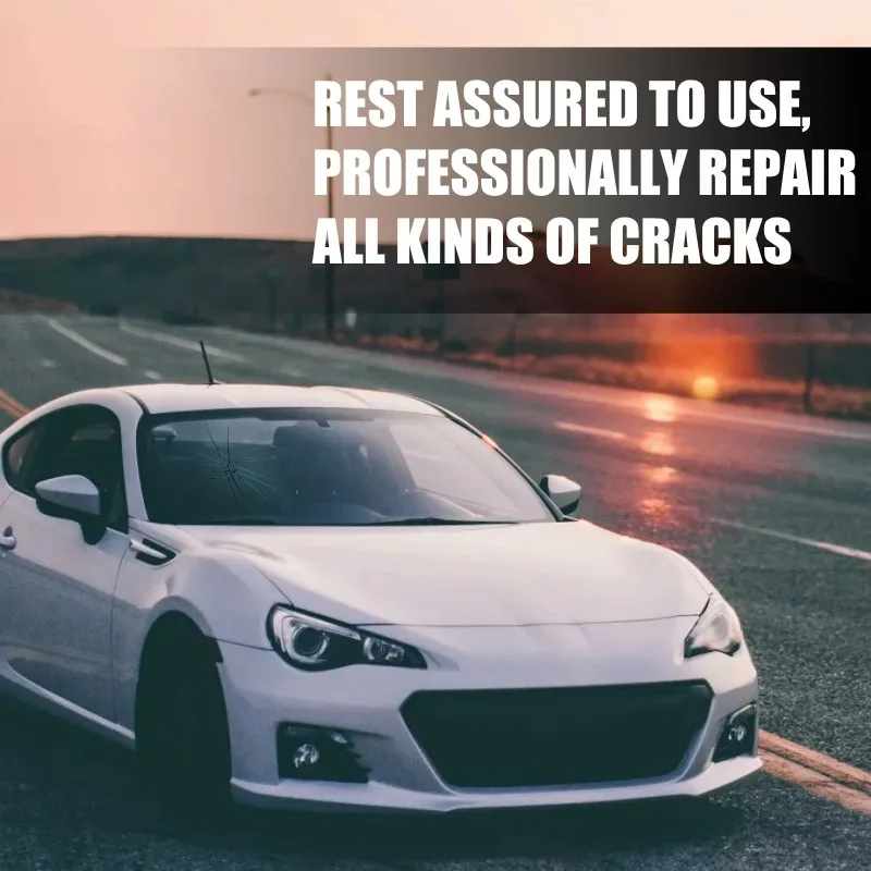 Windshield Crack Repair Fluid, - Glass Break Detector avaliação e preço