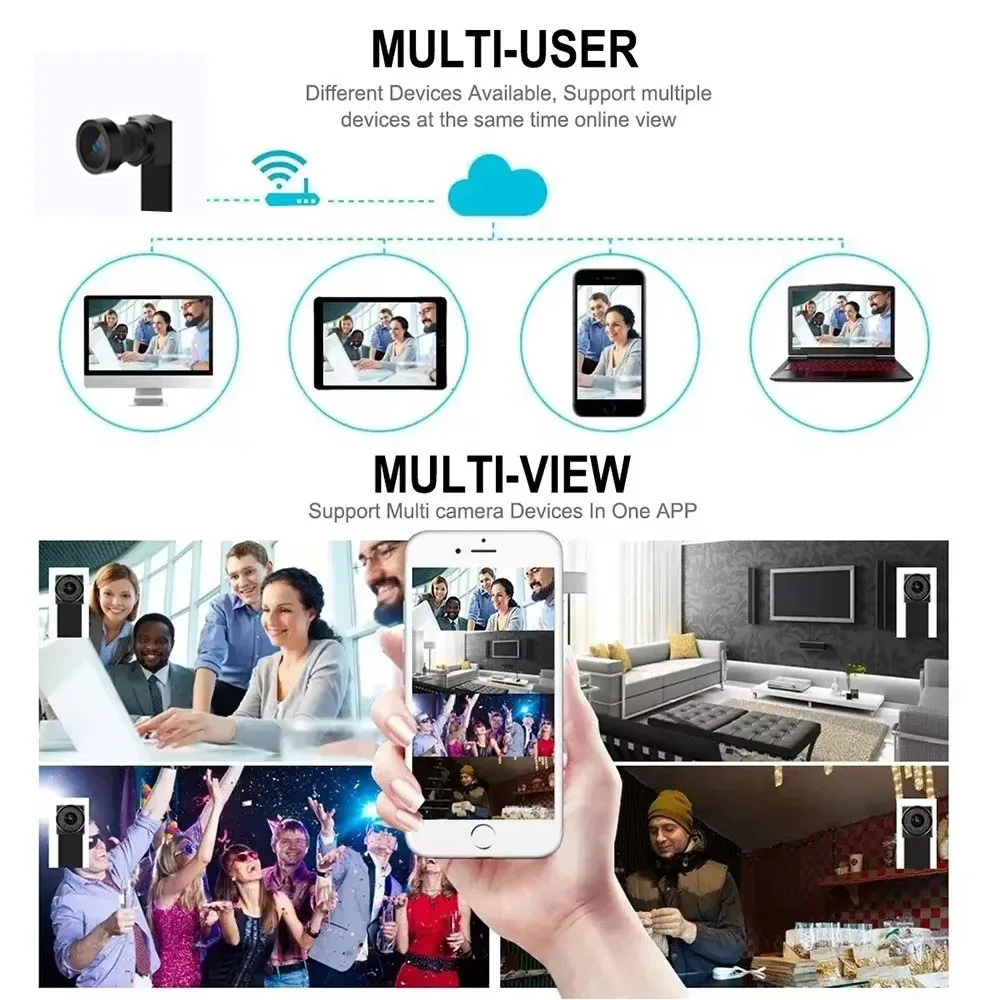 Versão Atualizada, Câmera Mini - Home Security Hidden Cameras avaliação e preço